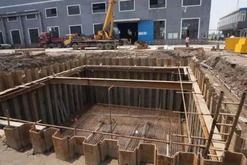 道外钢板桩基坑支护
